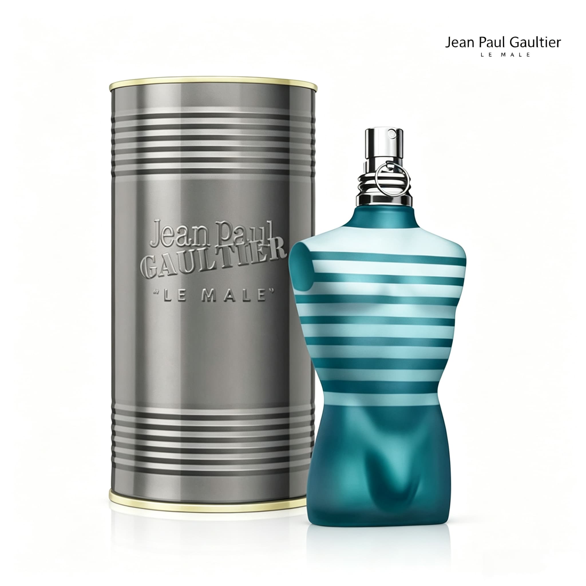 Perfume Fragrance Jean Paul Gaultier Le Male - ジャン・ポール・ゴルティエ ル・マール オードトワレ（男性用）- 125ml（4.2oz）。フーゲール調の香水で、ラベンダーとバニラの香りが特徴。 アルコールやホルムアルデヒド不使用。現代人の仕事やデートにふさわしい、上品な香り。