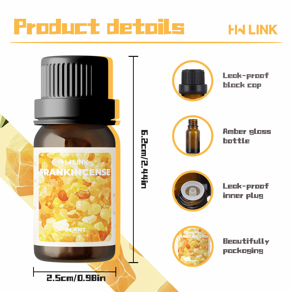 フランキンセンスエッセンシャルオイル 10ml 純粋な天然フ - Perfume Fragrance Oil のレビューと価格